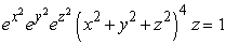 Convert the equation   into spherical coordinates. A)    B)    C)    D)   