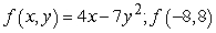 Compute the indicated function value.   A)  -480 B)  -416 C)  -484 D)  -928