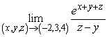 Compute the indicated limit.   A)    B)    C)  1 D)  undefined
