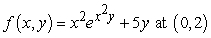 Compute the linear approximation of the function at the given point.   A)    B)    C)    D)   