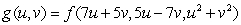 Use the chain rule twice to find   for the general composite function involving    