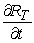 Two electrical resistors with resistances R<sub>1</sub> and R<sub>2</sub> (in ohms)  are wired into an electronics circuit as shown in the figure below. The pair of resistors behaves as a single resistor R<sub>T</sub> whose resistance is given by   . Once the circuit is energized, the temperatures of the resistors increase, causing the resistances to increase according to:   ,   , where t is in seconds. Find   .   A)    B)    C)    D)   
