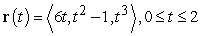 Use a CAS to estimate the arc length of the curve.   A)  16.1 B)  13.6 C)  14.1 D)  18.2