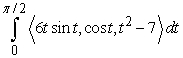 Evaluate the given integral.   A)    B)    C)    D)   