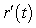Find all values of t such that   is parallel to the xy-plane.   A)    B)    C)    D)   