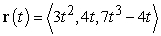 Find all values of t such that   is parallel to the xy-plane.   A)    B)    C)    D)   