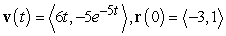 Find the position function from the given velocity function.   A)    B)    C)    D)   