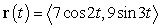 Find the force acting on an object of mass 23 kg with the given position function (in meters and seconds) .   A)    B)    C)    D)   