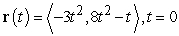 Find the tangential and normal components of acceleration for the given position function at the indicated point.   A)    B)    C)    D)   
