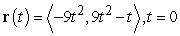 Determine whether the speed of the object is increasing, decreasing, or constant at the given point.   A)  decreasing B)  increasing C)  constant