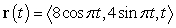 Find the binormal vector   at   .   A)    B)    C)    D)  The binormal vector is undefined at this point.