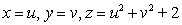 Identify and sketch a graph of the surface.  