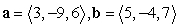 Find proj<sub>b</sub><sub> </sub>a for the given vectors.   A)    B)    C)    D)   