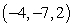 Find the indicated area. Area of the triangle with vertices   ,   , and   A)    B)    C)    D)   