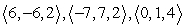Use the parallelpiped volume formula to determine if the vectors are coplanar.   A)  coplanar B)  not coplanar