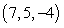 Find symmetric equations of the line through   and normal to the plane   . A)    B)    C)    D)   