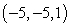 Find an equation of the given plane. The plane containing the point   and perpendicular to the planes 5x + 5y - 2z = -8 and -5x - y - 5z = -8 A)  -27x + 35y + 20z = -9 B)  -27x + 35y + 20z = -20 C)  5x + 5y - 2z = -52 D)  -27x + 35y + 20z = 180