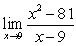 Use graphical and numerical evidence to estimate the limit.   A)    B)    C)    D)   