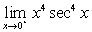 Evaluate the limit, if it exists.   A)  0 B)  1 C)    D)  does not exist