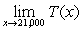 <strong>Suppose that a state's tax code states that tax liability is % on the first of taxable earnings and % on the remainder. Find the constants a and b in the tax function T(x) such that and exists.</strong> A) and B) and C) and D) and