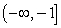 <strong>Determine the intervals where f is continuous. </strong> A) B) C) D)