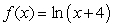 Determine the intervals where f is continuous.   A)    B)    C)    D)   