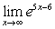 Determine the limit.   Answer with a number,   ,   or that the limit does not exist. A)  0 B)  19 C)    D)  does not exist E)   