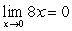 Find   in terms of   for   . A)    B)  8 C)    D)  0