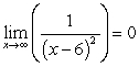 Prove that the limit is correct using the appropriate definition. Show all work.  