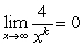 Prove that the limit is correct using the appropriate definition. Assume k is an integer and is greater than 0. Show all work.  