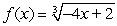 Find the domain of the function.   A)    B)    C)    D)   