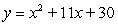 Find all intercepts of the graph of   . A)  x-int(s) :   ; y-int:   B)  x-int(s) :   ; y-int:   C)  x-int(s) :   ; y-int:   D)  x-int(s) :   ; y-int:  