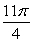 Convert   radians to degrees. A)  468   B)  480   C)  495   D)  523  