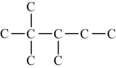 This is the carbon skeleton for a structural isomer of octane with the hydrogen atoms omitted.What is the molecular formula of this isomer?   A) C<sub>8</sub>H<sub>8</sub> B) C<sub>8</sub>H<sub>24</sub> C) C<sub>8</sub>H<sub>17</sub> D) C<sub>8</sub>H<sub>18</sub>