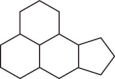 The family of compounds known as steroids share a common molecular framework of 17 carbon atoms that are arranged into four rings.Which is a representation of this common molecular framework? A)    B)    C)    D)   