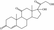 This is the structure of the steroid known as   A) cholesterol (single alcohol functional group) . B) cortisone (multiple alcohol and ketone functional groups) . C) estradiol (has multiple alcohol functional groups) . D) testosterone (one alcohol and one ketone functional group) .