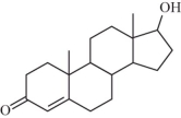 The steroid cholic acid is more soluble in water than most other steroids.Based on your understanding of the solubility of molecular compounds in water,decide which compound is cholic acid. A)    B)    C)    D)   