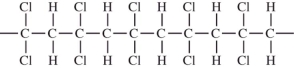 <strong>Polyvinyl chloride (PVC)is made from the monomer,CH<sub>2</sub>   CHCl.Which would not be a possible arrangement in PVC?</strong> A)   B)   C)   D)   <div style=padding-top: 35px> 