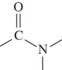 Nylon is classified as a polyamide because it contains which of the following linkages? A)    B)    C)    D)   