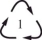 This symbol   Is found on the bottom of a Coke bottle.What does the number mean? A) The bottle may be recycled because it is made from PET. B) The bottle can not be recycled because it is made from PET. C) The bottle may be recycled because it is made from HDPE. D) The bottle can not be recycled because it is made from HDPE.