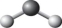 <strong>The two chemical bonds and geometry of water are best represented by:</strong> A) B) C) D)