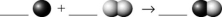 Choose the proper coefficients for each substance to yield a balanced equation.   A) 1,1,1 B) 2,1,1 C) 2,1,2 D) 2,1,1.