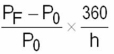 The following formula is used to calculate the _____________ of a money market investment.   A)  EAR B)  APR C)  single-payment yield D)  discount yield E)  BEY 