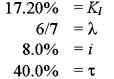 Solve for the weighted average cost of capital:   A) 7.00% B) 6.89% C) 6.73% D) 6.67% E) 6.57%