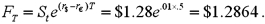 <strong>Assume that the dollar-euro spot rate is $1.28 and the six-month forward rate is The six-month U.S. dollar rate is 5% and the Eurodollar rate is 4%. The minimum price that a six-month American call option with a striking price of $1.25 should sell for in a rational market is</strong> A)0 cents. B)3.47 cents. C)3.55 cents. D)3 cents.