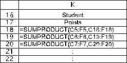 (a)This is a variant of an assignment problem where the assignees are the students and the tasks are the classes.However,each student is to be assigned to two classes rather than just one and each class is to be assigned five students.Therefore,each student needs to be split into two assignees and each class needs to be split into five tasks.Furthermore,the objective here involves maximization rather than minimization of costs as assumed by the assignment problem.To convert to an equivalent problem involving minimization,we can multiply each bid by -1.To avoid negative costs,we then can add the largest bid (70)to each of these negative bids.(A number larger than 70 also could have been added to each of these negative bids.)Before splitting each student and each class into multiple assignees and multiple tasks,we now have the following cost table.Cost After next splitting the students and classes into multiple assignees and tasks,we now have an appropriate cost table shown below for formulating this problem as an assignment problem. (b)The formulation of the equivalent transportation problem begins in just the same way as in part (a)by converting the table of bids into the equivalent table of costs shown in the first table in part (a).However,it is no longer necessary to split the students and classes into multiple assignees and tasks because the supplies and demands in the parameter table provide the same information.Therefore,the appropriate parameter table is the one shown below. (c)This is a variant of an assignment problem.The assignees are the students and the tasks are the classes.Each student is assigned to take two classes.Each class has a limit of five students.Start by entering the data.The data for this problem are the bid points for each student for each class,where the corresponding data cells are assigned a range name of Points (C5:F14). The decisions to be made in this problem are whether or not to assign each student to each class.Therefore,a table of changing cells is created for each student and class combination in C18:F27,and given a range name of Assignment.The values in Assignment (C18:F27)will eventually be determined by the Solver.For now,arbitrary values of 0 and 1 are entered. The goal is to maximize the total bid points of the assignments.Total Bid Points = SUMPRODUCT(Points,Assignment).This formula is entered into cell I29. The functional constraints in this problem are that each student must be assigned to two classes,each class is limited to five students,and each student can take each class at most once.The number of classes a student is assigned to is just the sum of the row of changing cells for each student.For example,for George it is =SUM(C18:F18).This formula is copied into G18:G27.The number of students assigned to a class is the sum of the column of changing cells for each class.For example,for Management Science it is =SUM(C18:C27).This formula is copied into C28:F28. The Solver information and solved spreadsheet are shown below. Thus,the 1's in Assignment (C18:F27)show the assignments that should be made,achieving a total of 705 points.(d)No.For example,Eric did not get into Management Science despite bidding 50 points,while Ann got in with only 45 points.Also,Eric got into classes worth only 45 total bid points to him while Liz got classes worth 100 bid points to her.(e)Perhaps maximizing the minimum total number of bid points achieved by each student.
