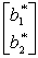 The fundamental insight presented in Sec.5.3 of the textbook states in part that Z* =y*b, = S*b,where y* = is the vector of coefficients of the slack variables in Eq.(0),S* = is the matrix of coefficients of the slack variables in the remaining equations,and b is the vector of the original right-hand sides.(Since S = B<sup>-1</sup>,where B is the basis matrix,and y* = c<sub>B</sub>B<sup>-1</sup>,where c<sub>B</sub> is the vector of the objective function coefficients of the basic variables,this alternative notation may be used throughout this solution.)Therefore,the final right-hand side is = S* b = = ,and Z<sup>*</sup> = y*b = = 315.