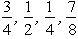 The random variable X has the cumulative distribution function F(x)whose value or derivative   is shown below for various values of x.F(0)= 0,   =   ,for 0 < x < 2,P(X = 2)=   ,so F(2)=   ,   =   ,for 2 < x < 3,F(3)= 1.Generate four random observations from this probability distribution by using the following uniform random numbers:   .Also calculate the sample average and compare it with the true mean   for this probability distribution.