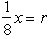 Applying the inverse transformation method,we use a uniform random number r between 0 and 1,set F(x)= r and solve for x,which then is the desired random observation.For 0 ≤ x < 2,setting yields x = 8r for .Because ,we have x = 2 for .For 2 < x ≤ 3,setting yields x = 4r - 1 for .To summarize,the random observation x generated by the uniform random number r is Hence,when ,we have with average = 33/16,which is slightly above the mean of 15/8.