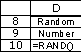 (a)Let the numbers 0.0000 through 0.3999 correspond to no claim,0.4000 through 0.7999 correspond to a small claim,and 0.8000 through 0.9999 correspond to a large claim.To simulate a small claim with a uniform distribution between $0 and $2000,Claim = 0+($2,000)*(Random Number)To simulate a large claim with a uniform distribution between $2,000 and $20,000,Claim = $2,000 + ($18,000)*(Random Number)For the given random numbers: Average: $4,353 (b)As in part a,two random numbers are needed to simulate the size of the claim.The first random number is used to determine the type of claim (no claim,small claim,or large claim)and the second random number is used to determine the size of the claim given the claim type.The simulation for each of the 300 employees will be a separate row in the spreadsheet.A random number is generated in column B and D using the RAND()function.If the random number in column B is between 0.0000 and 0.3999,there will be no claim (40% probability).If the random number in column B is between 0.4000 and 0.7999,there will be a small claim (40% probability).Otherwise,if the random number in column B is greater than or equal to 0.8000,there will be a large claim (20% probability).This is calculated with the following IF statement: Claim Type = IF(RandomNumber1 < NoClaimProb,NoClaim,IF(RandomNumber1 < NoClaimProb + SmallClaimProb,SmallClaim,LargeClaim)).Given the claim type,the size of the claim is generated using the second random number.In general,since the size of the claim follows the uniform distribution,Claim Size = Min + (Max - Min)*(Random Number).An IF statement is used to determine the Claim Size as a function of the Claim Type as follows: ClaimSize = IF(ClaimType = NoClaim,0,IF(ClaimType = SmallClaim,SmallClaimMin + (SmallClaimMax - SmallClaimMin)*RandomNumber2,LargeClaimMin + (LargeClaimMax - LargeClaimMin)*RandomNumber2)). (c)The estimate of the mean in part a is way off the true mean ($4,353 vs.$2,600).A sample size of 5 is not sufficient to give an accurate estimate of the true mean.The estimate of the mean in part b is fairly close ($2,738 vs.$2,600).